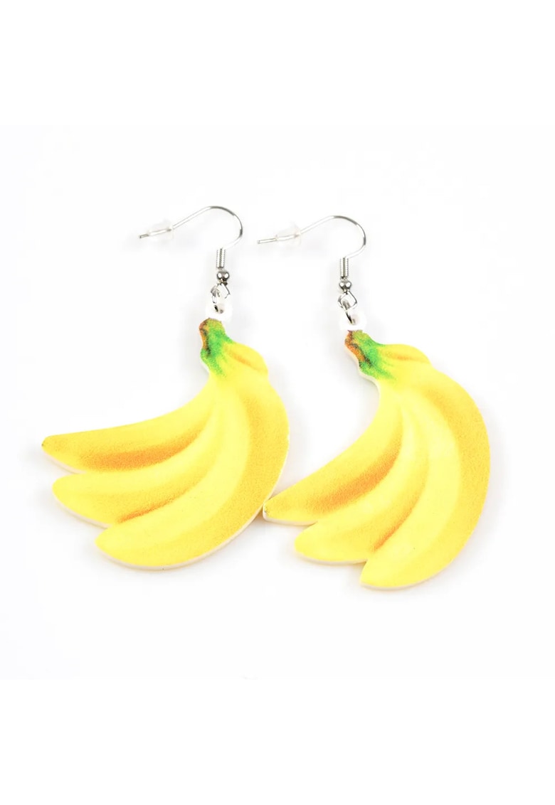 Cercei galbeni in forma de banana -  Paris