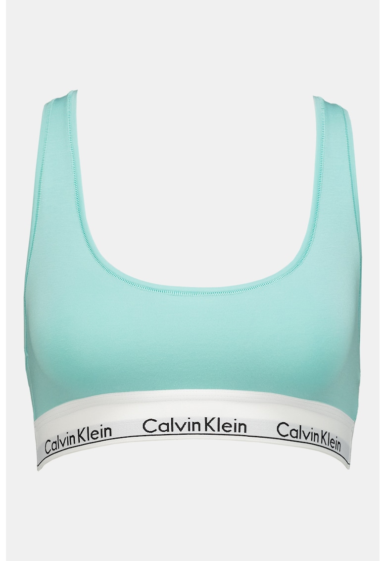 Bustiera din amestec de modal cu banda logo