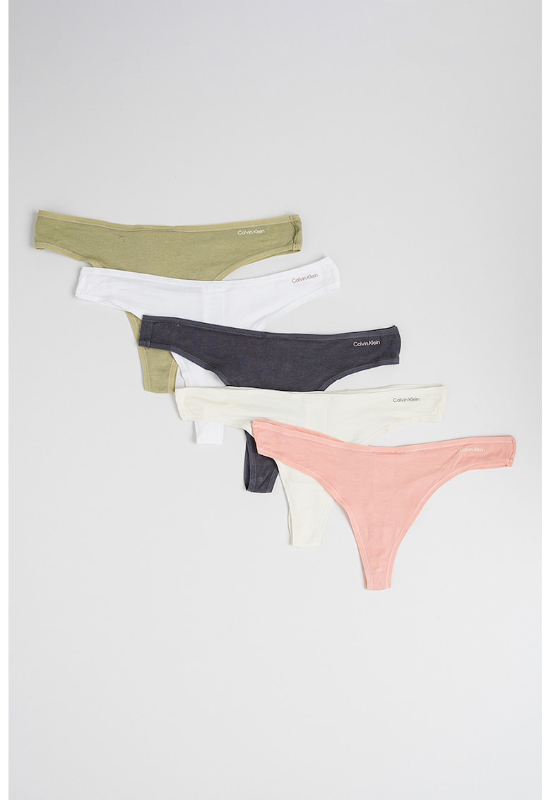 Set de chiloti din amestec de bumbac - 5 perechi