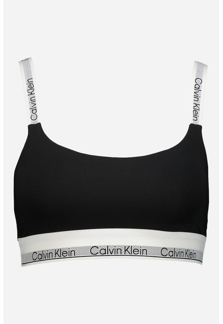 Bustiera din amestec de modal cu benzi logo