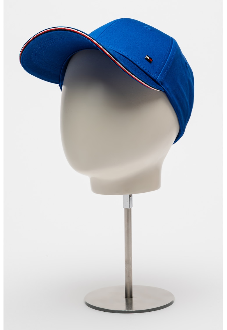 Sapca baseball din bumbac organic cu detaliu cu logo discret