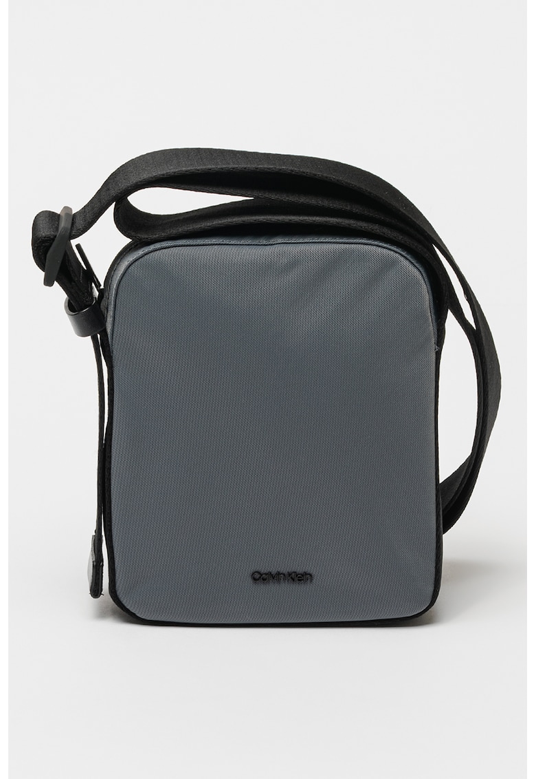 Geanta crossbody cu detaliu logo