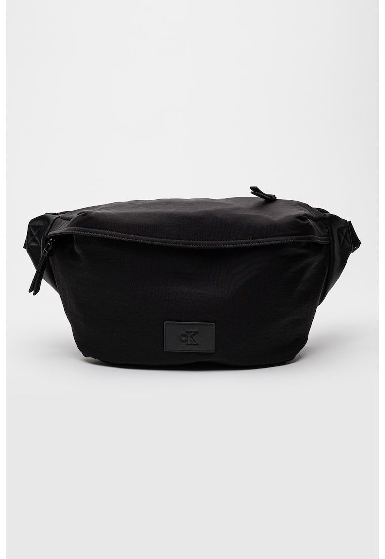 Borseta din material textil cu fermoar