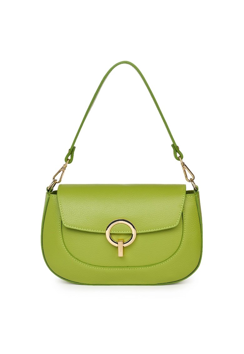 Geanta dama din piele naturala Rosalia gri