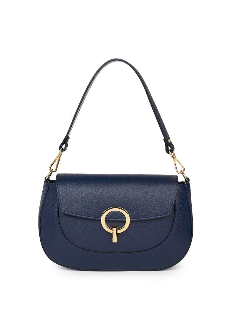 Geanta dama din piele naturala Rosalia gri