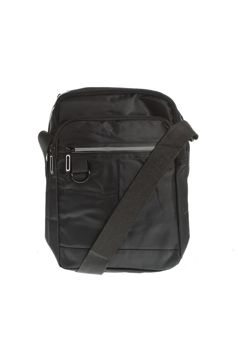 Borseta neagra compartimentata