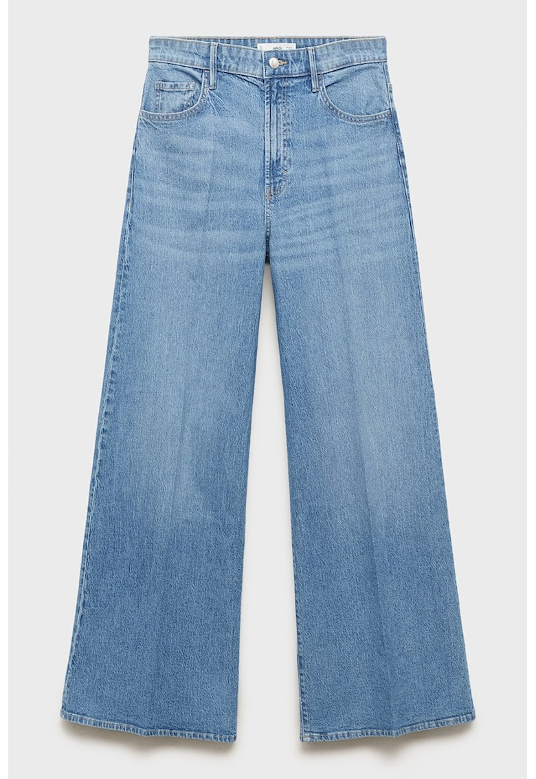 Blugi relaxed-fit din denim - Albastru pastel