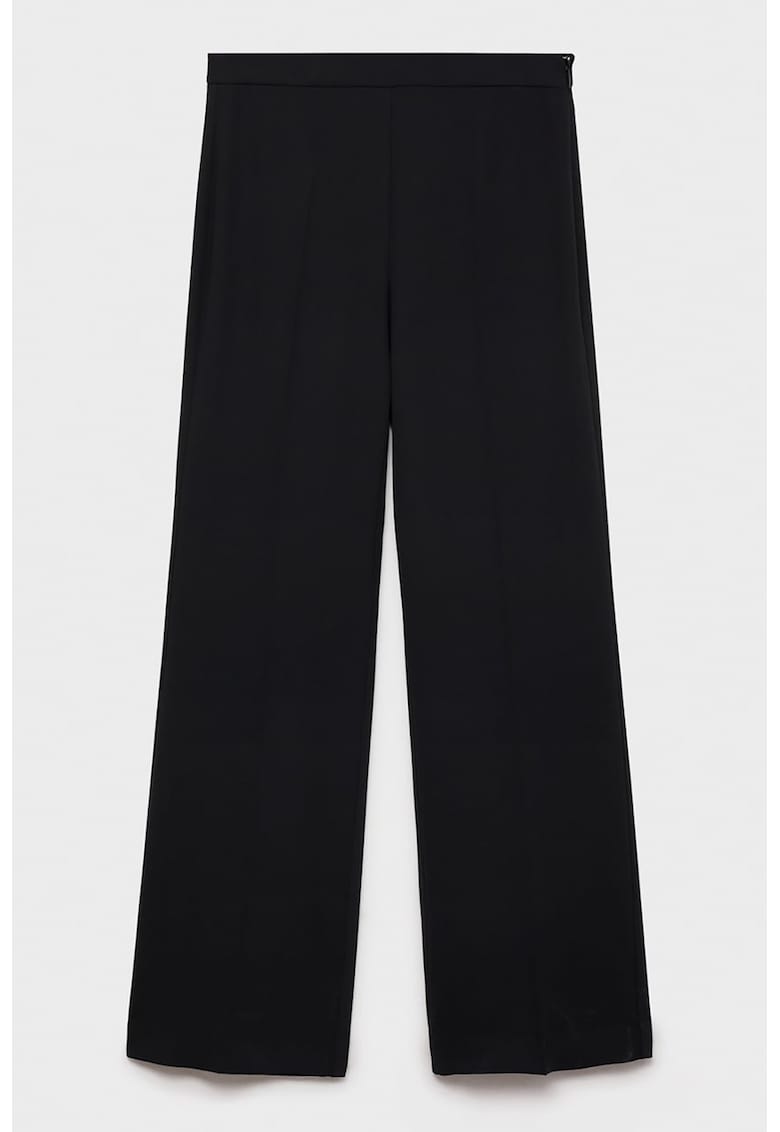 Pantaloni cu talie inalta - Negru