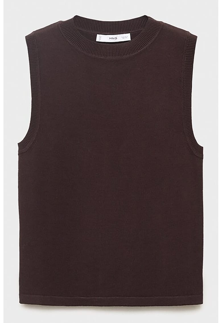 Top tricotat fin - fara maneci