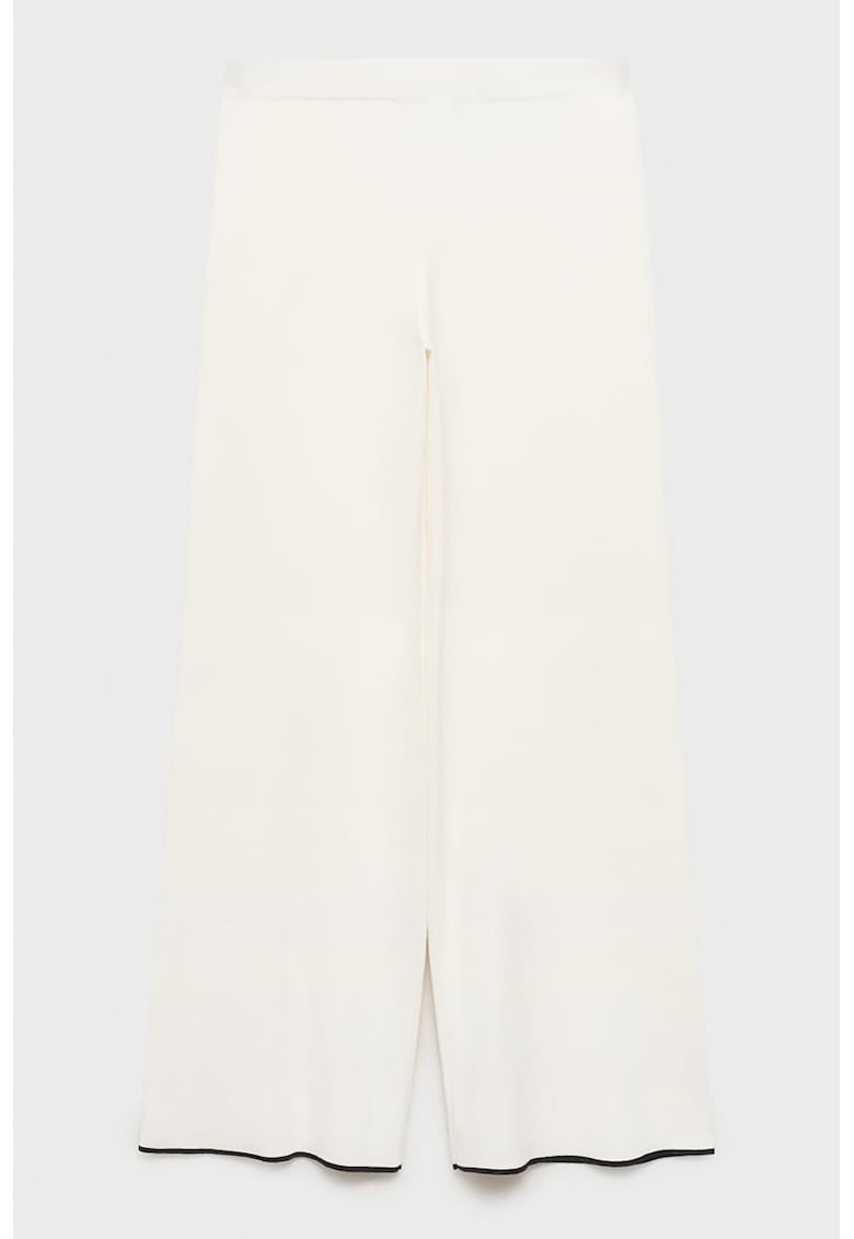 Pantaloni tricotati cu croiala ampla