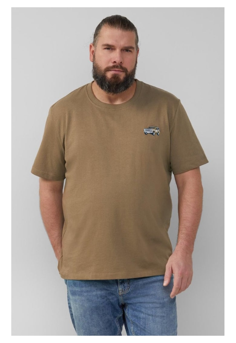 Big Sizes Tricou barbati big sizes cu imprimeu cu logo Ford - decolteu la baza gatului