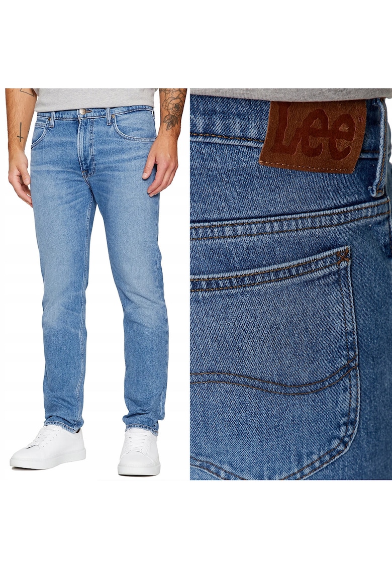 Blugi Rider slim albastru