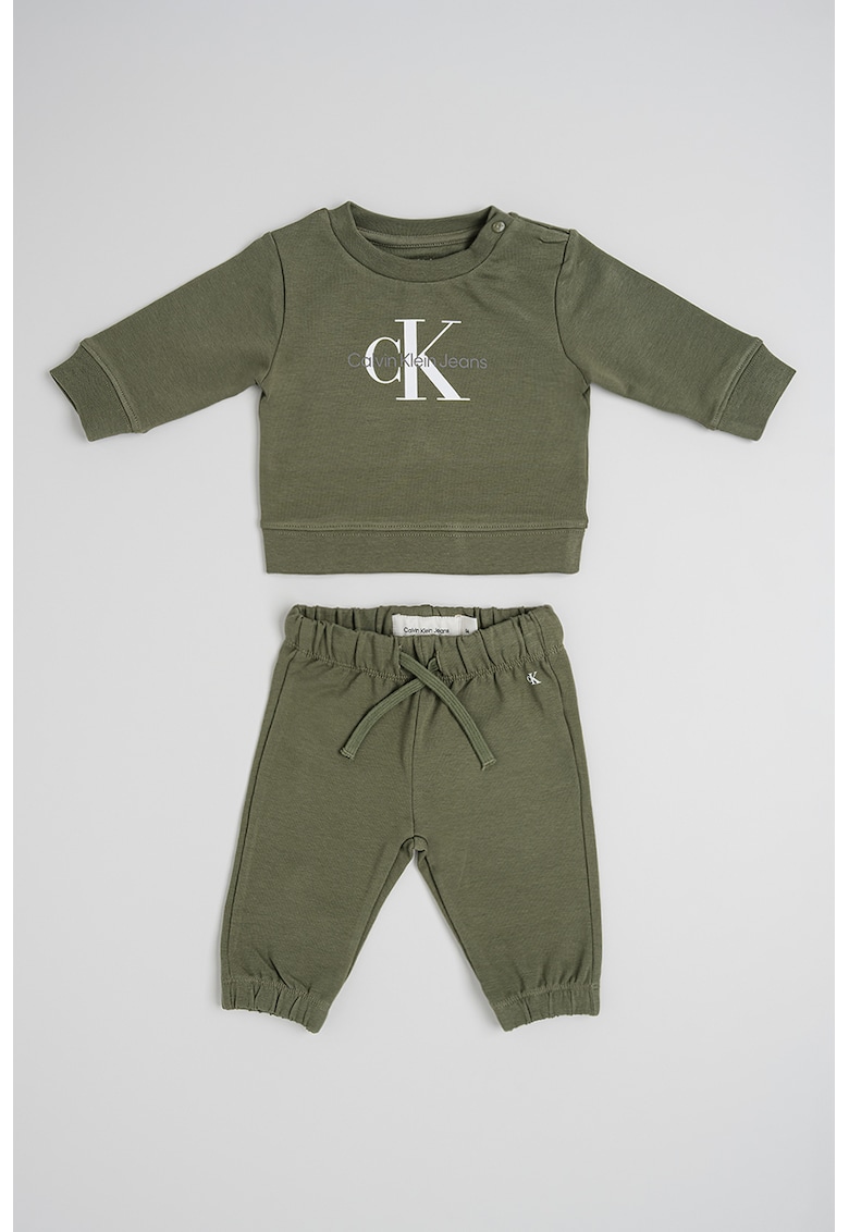 Trening din amestec de bumbac organic cu logo