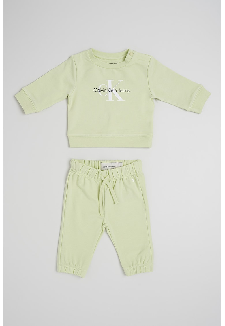 Trening din amestec de bumbac organic cu logo