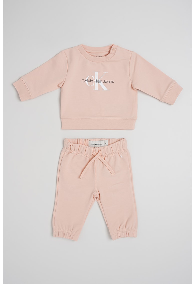 Trening din amestec de bumbac organic cu logo