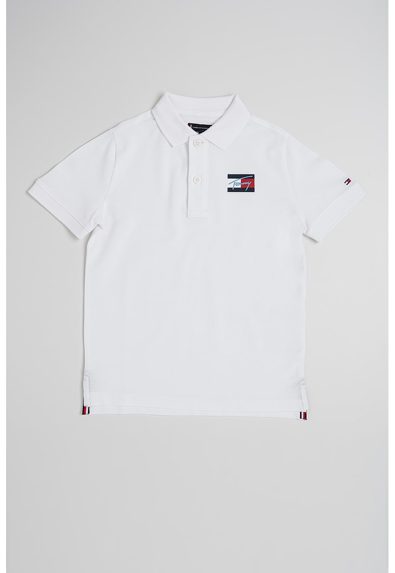 Tricou polo cu logo pe piept