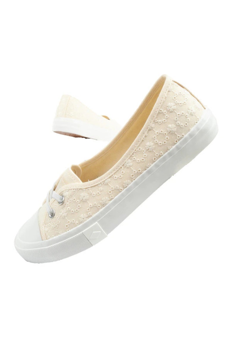 Pantofi sport balerini - brodati - slip-on - confortabili si la moda [LCW-25-31-3445L - Galben