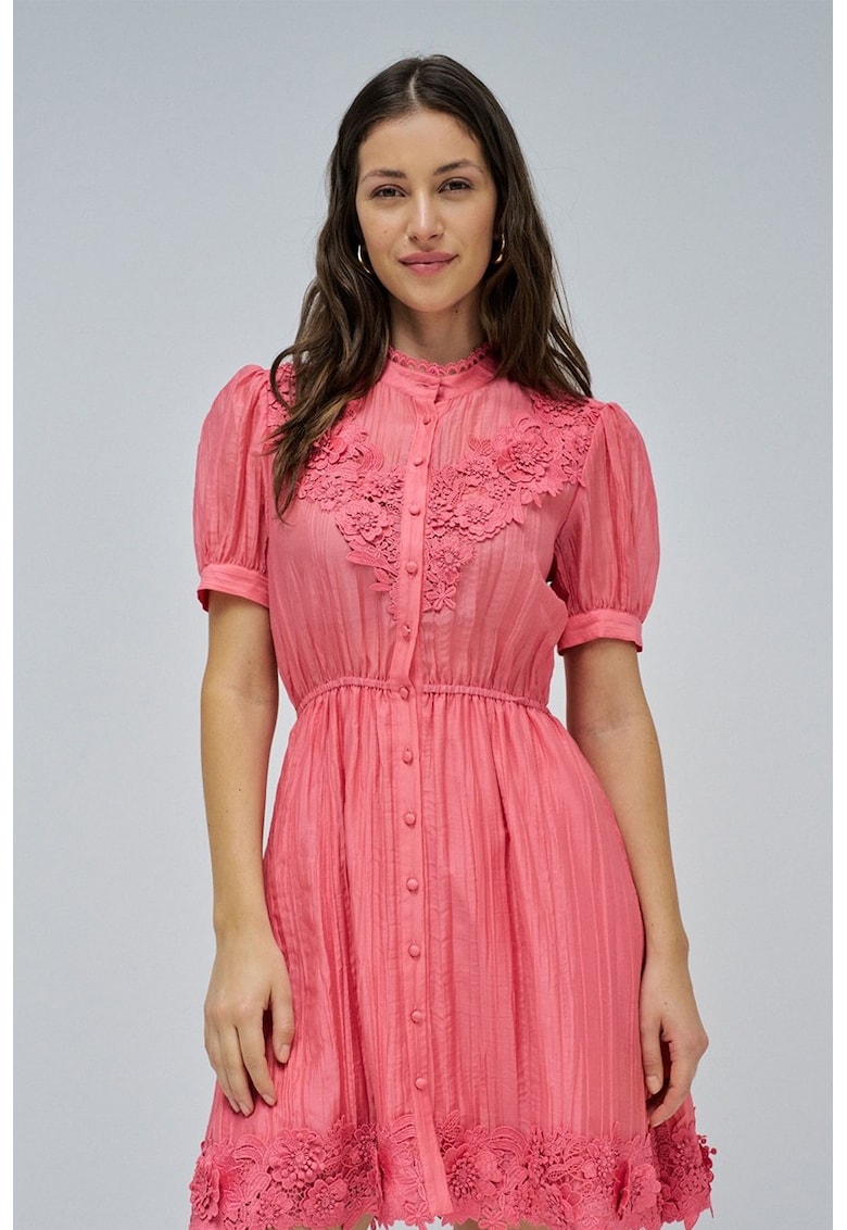 Rochie scurta cu croiala evazata