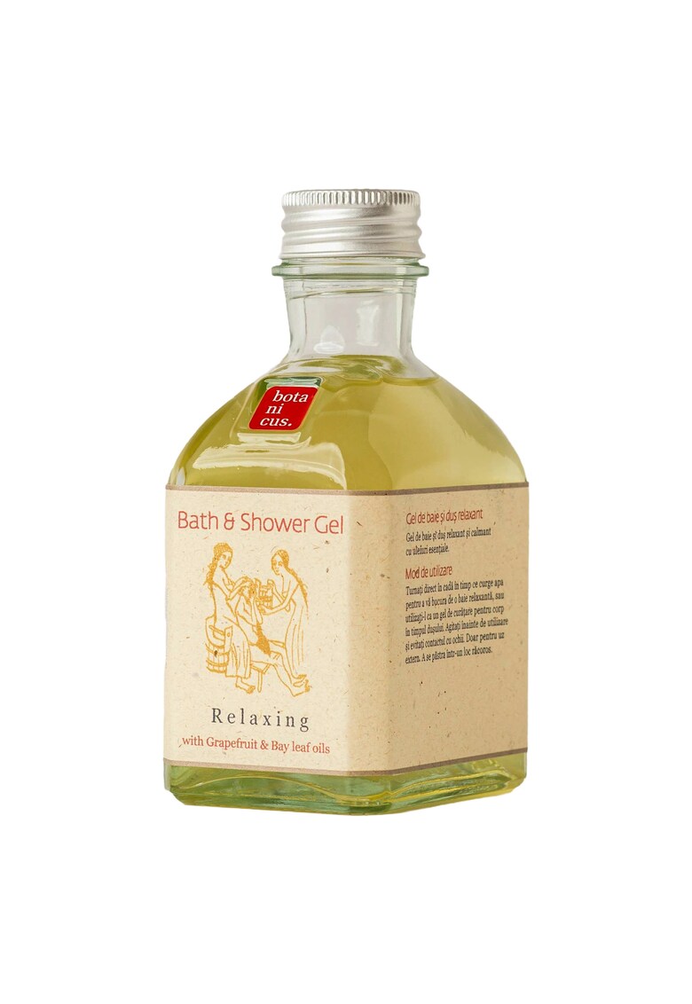 Gel de baie si dus Relaxant cu uleiuri de Grepfrut si Frunze de Dafin