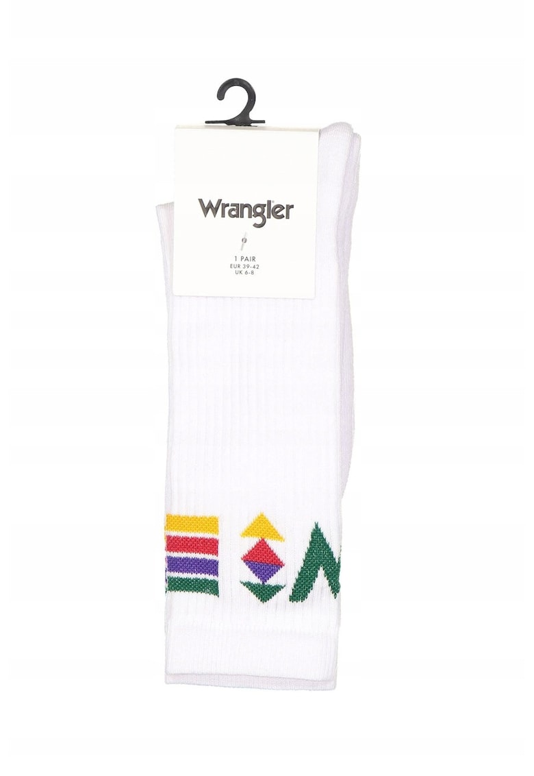 Set Sosete Barbati - 2 Perechi - 25 - 70% Bumbac - 28% Poliamida - 2% Elastan - Cod Produs: W0Z3Ud989 - Marime: One Size - Alb - 2