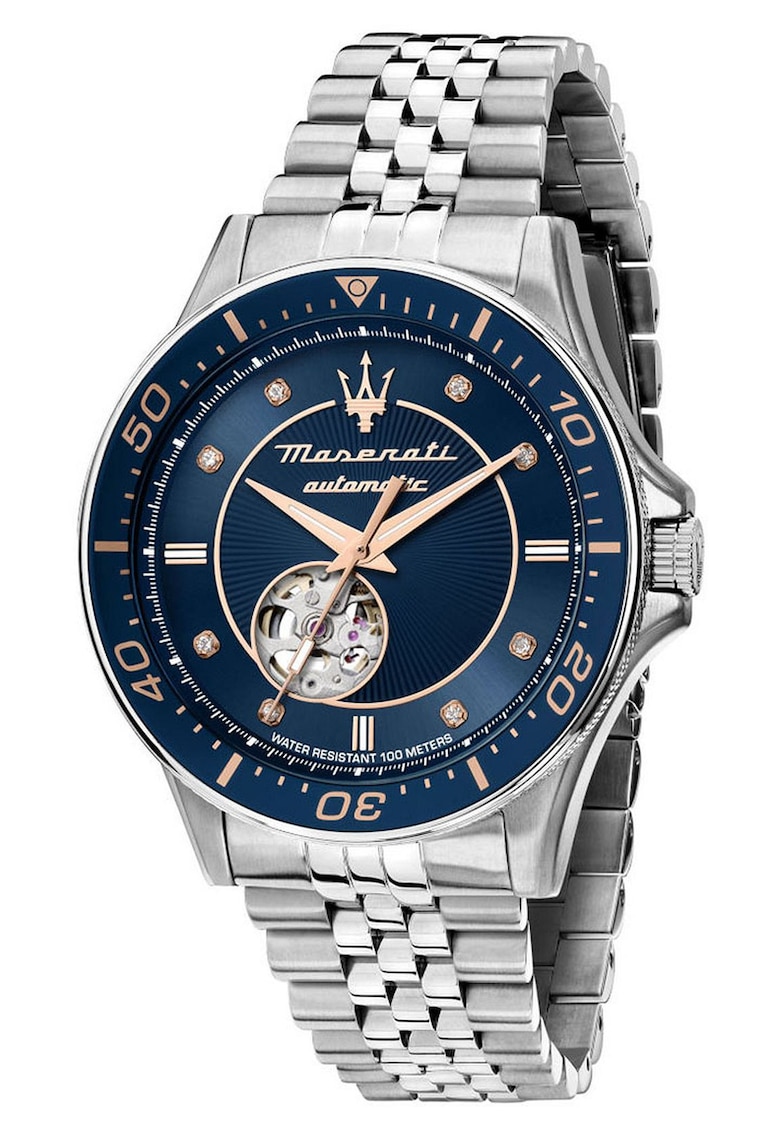 Ceas barbati - Argintiu