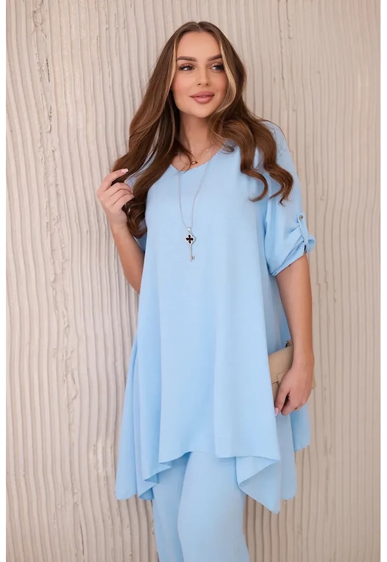 Set de bluza lejera si pantaloni -