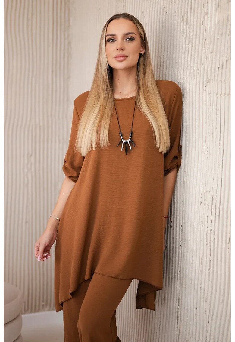 Set de bluza lejera si pantaloni -