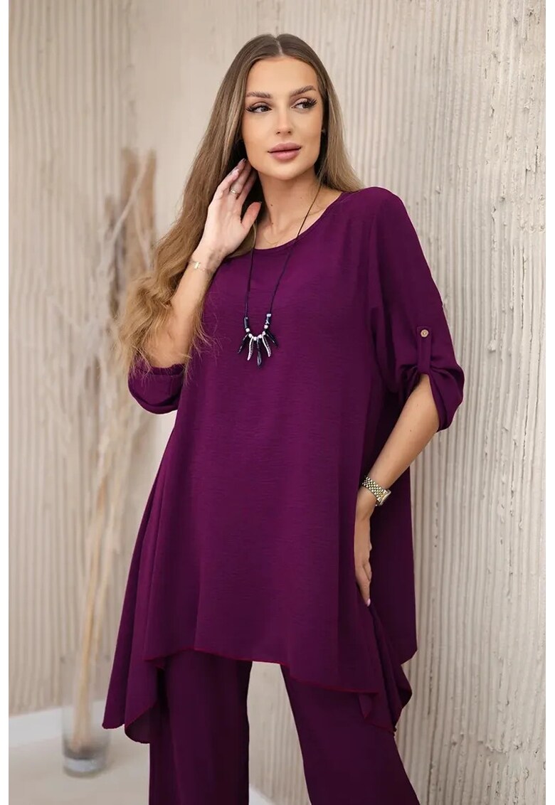 Set de bluza lejera si pantaloni -
