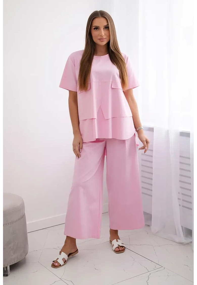 Set de bluza si pantaloni lejeri -