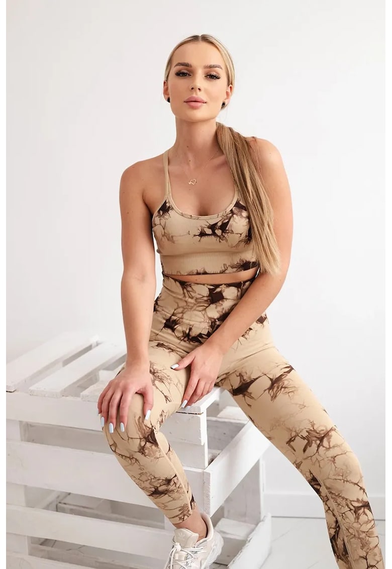 Set cu bustiera si colanti pentru fitness - Set cu bustiera si colanti pentru fitness -