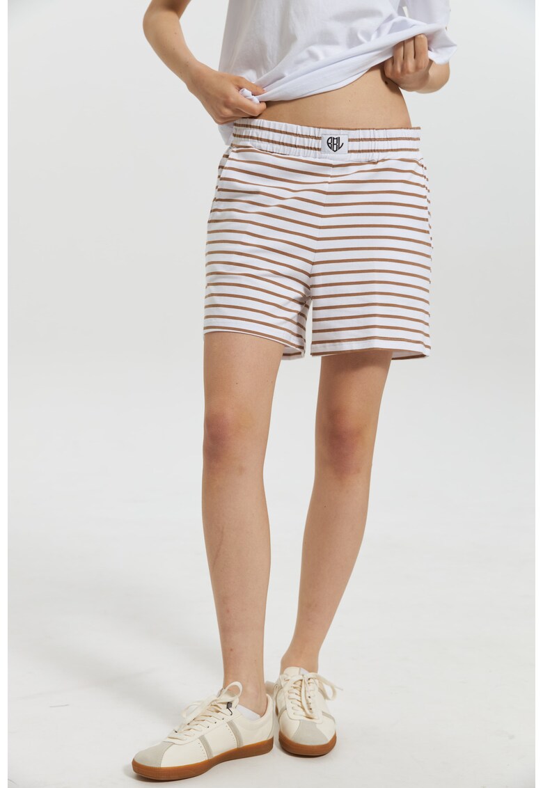 Pantaloni scurti cu imprimeu pentru dame