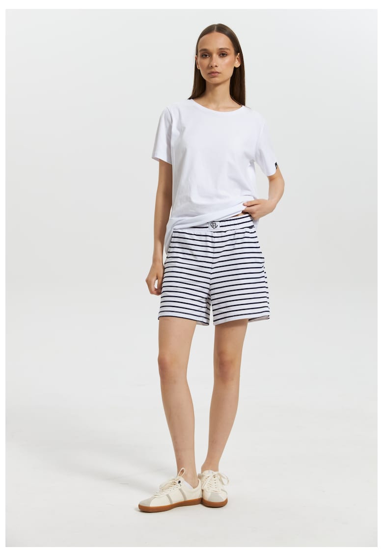 Pantaloni scurti cu imprimeu pentru dame