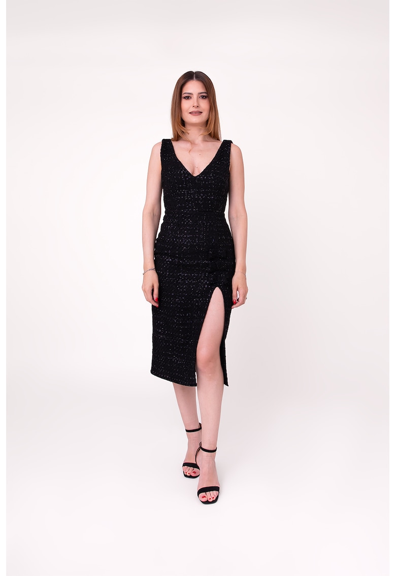 Rochie bodycon din tuid Anemona