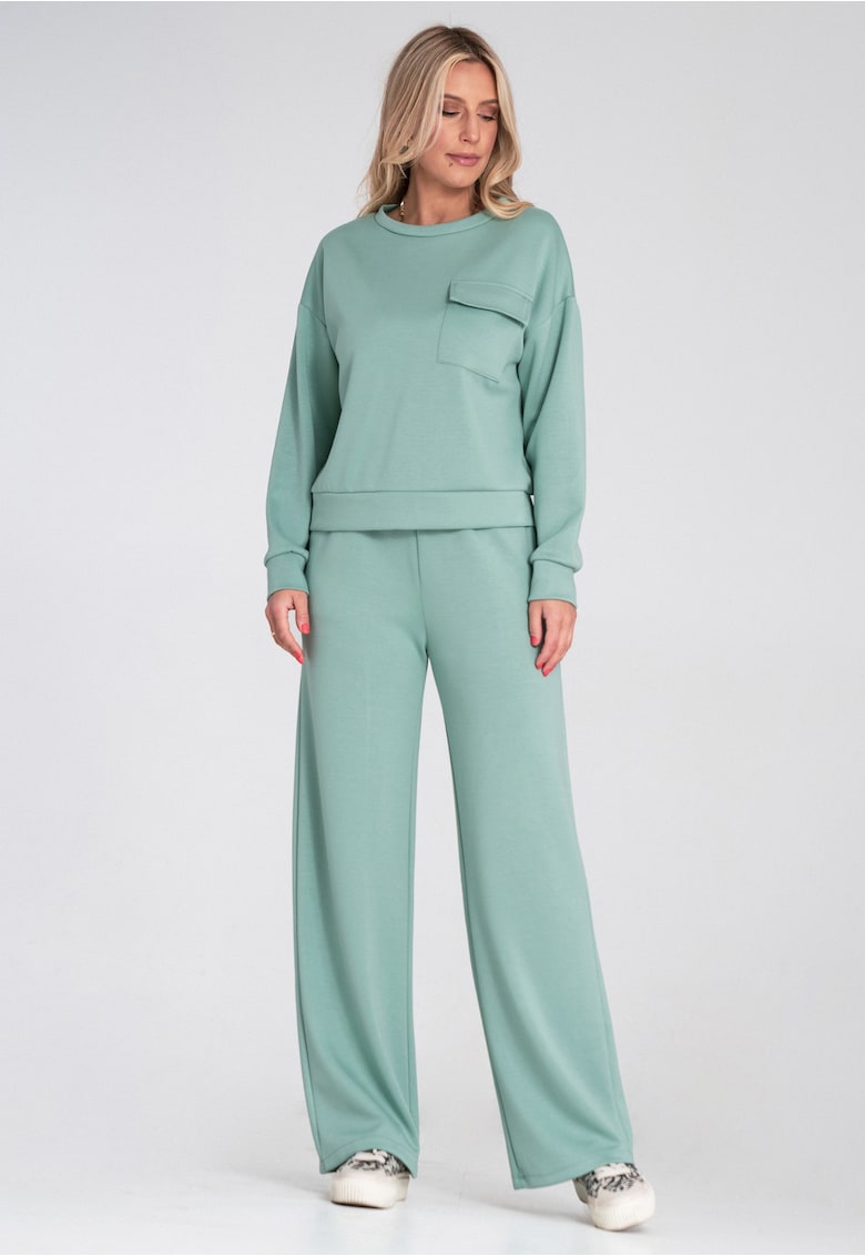 Set trening croi larg - mint - 2 piese