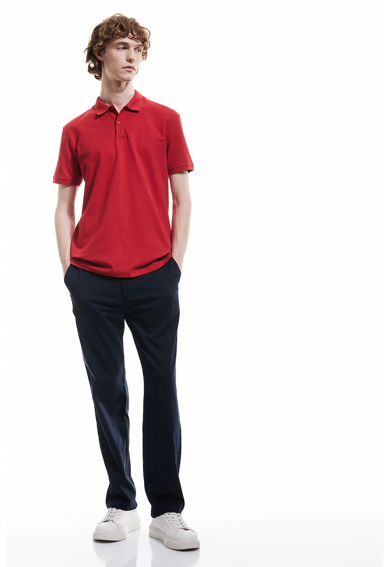 Tricou polo de bumbac