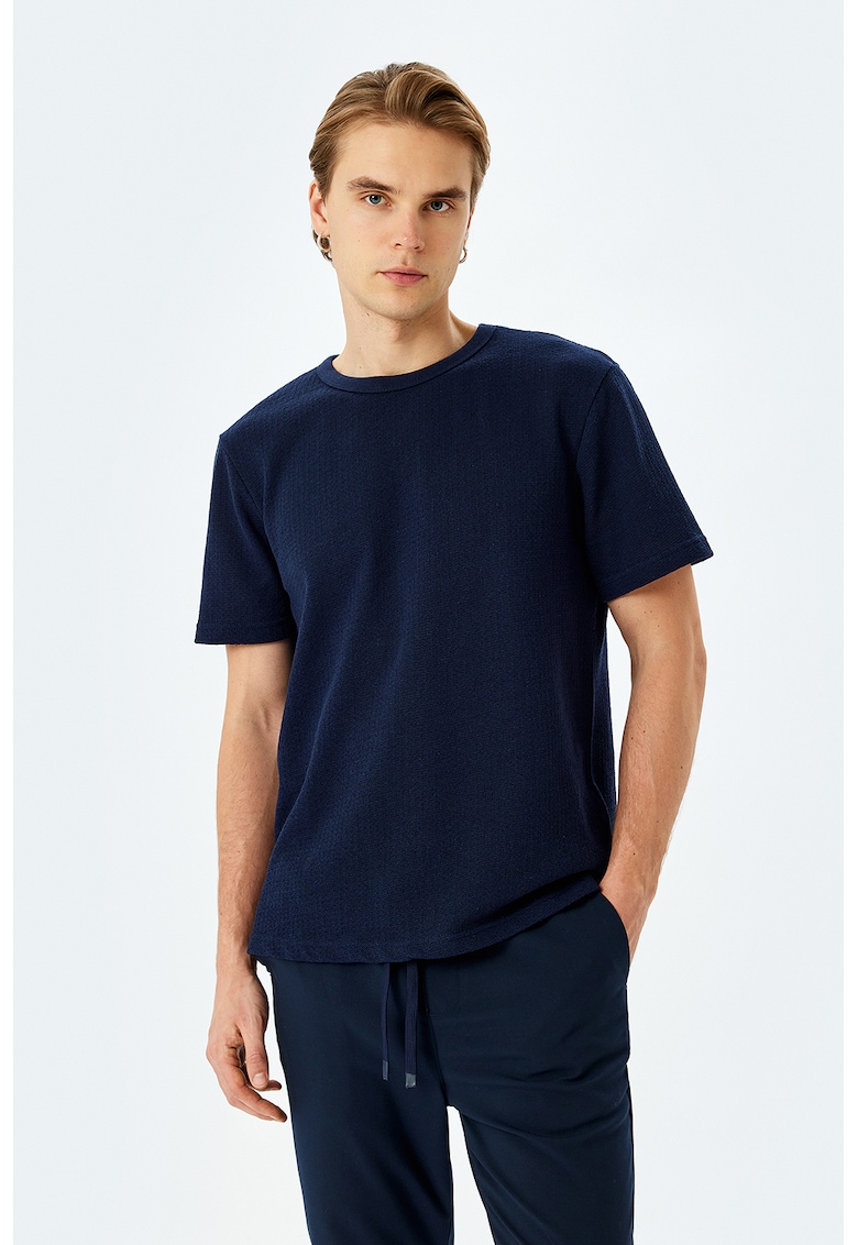 Tricou uni - Bleumarin