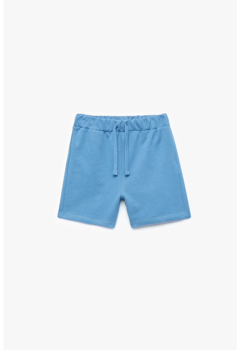 Pantaloni scurti uni de bumbac