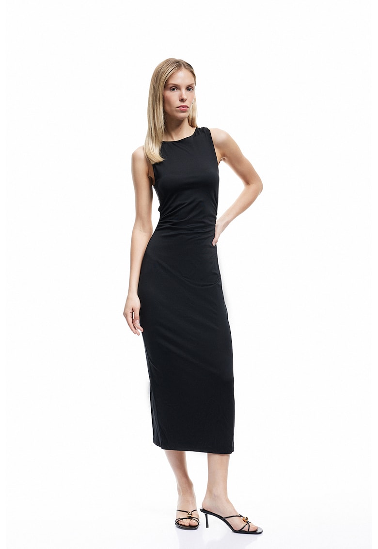Rochie uni maxi - Negru