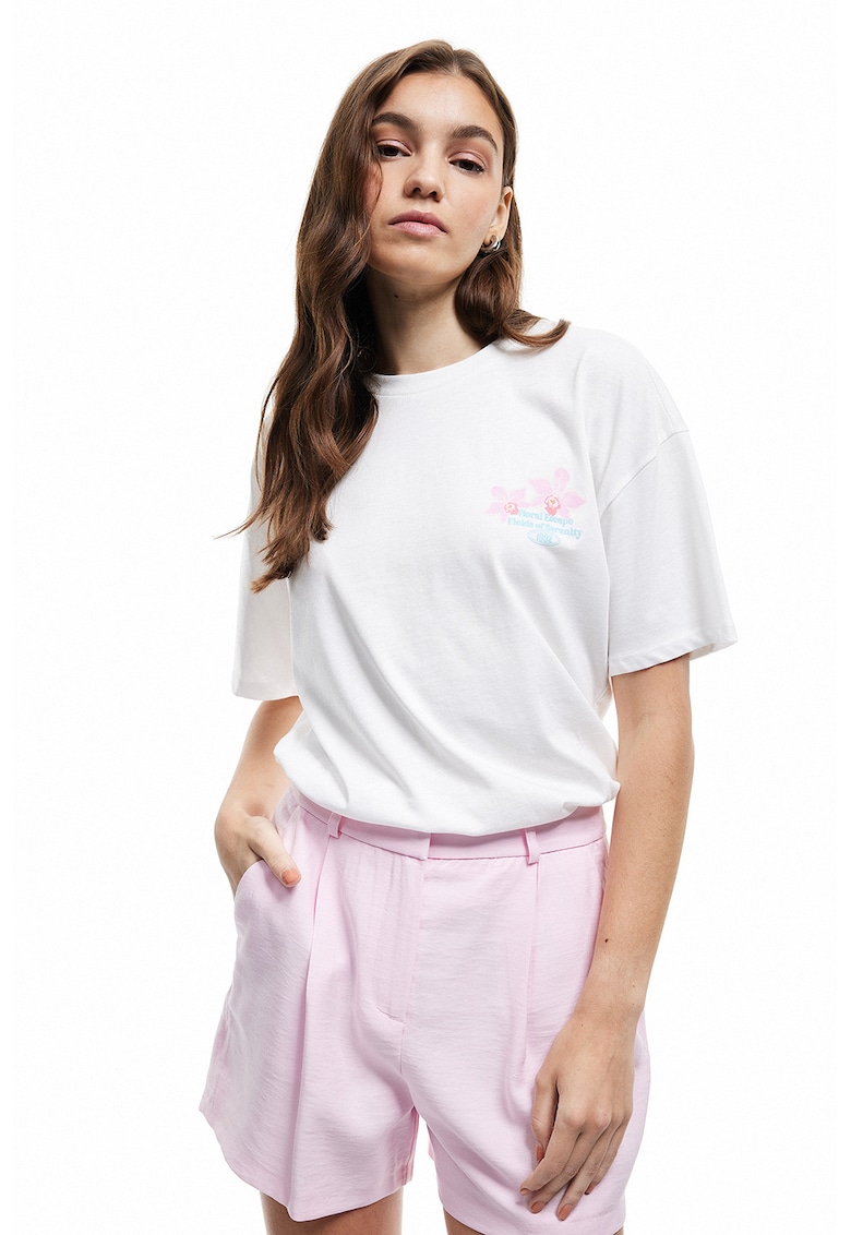 Tricou de bumbac cu imprimeu