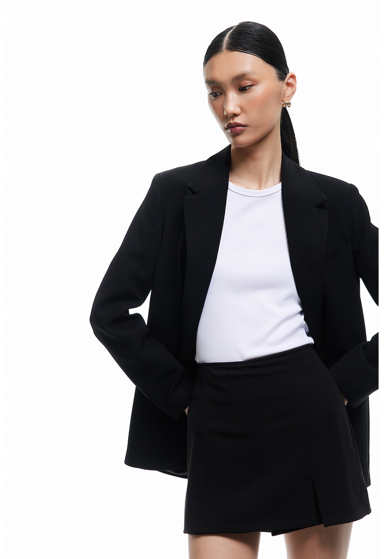 Fusta-pantalon mini din neopren