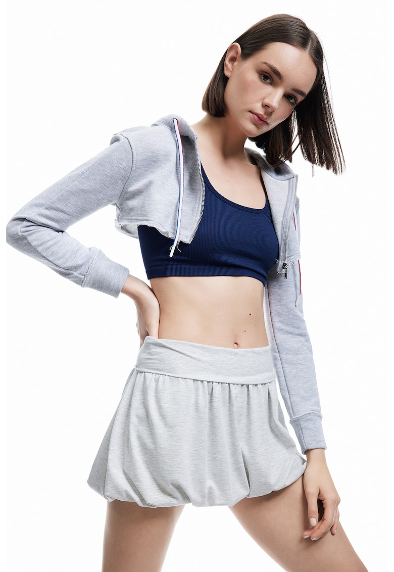 Fusta-pantalon de bumbac