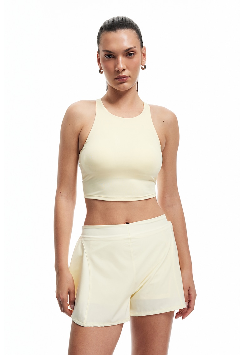 Pantaloni scurti cu talie elastica