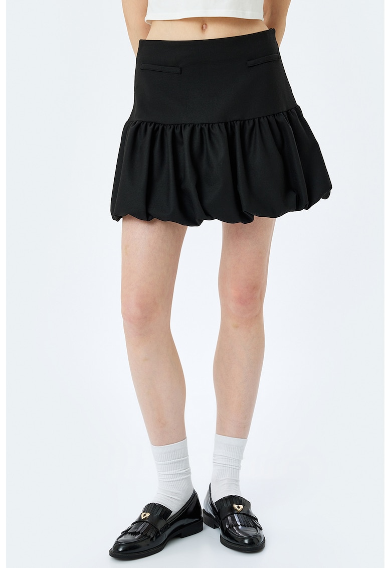 Fusta scurta cu model uni