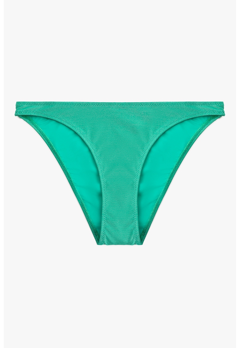 Slip cu model uni - Verde aquamarin
