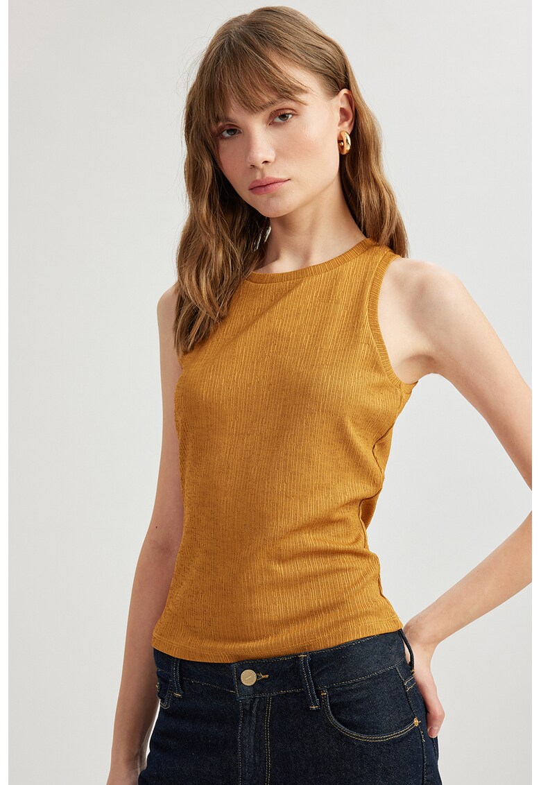 Top texturat - Caramel