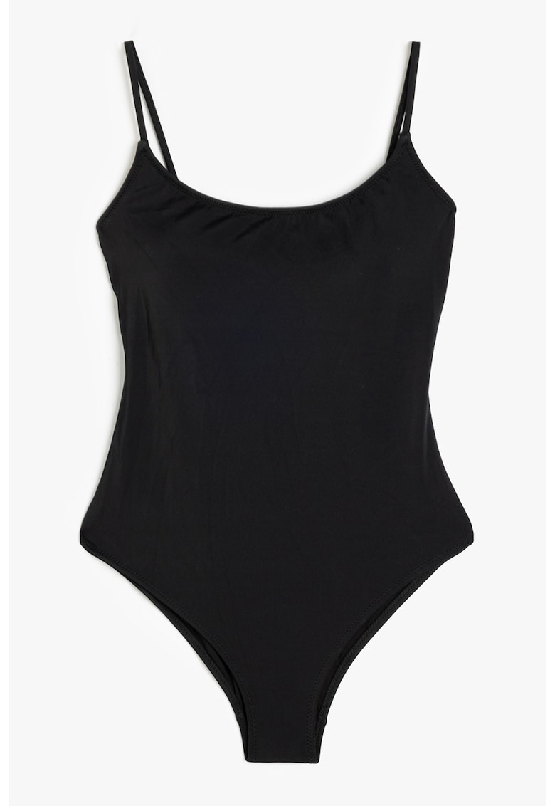 Costum de baie intreg cu model uni