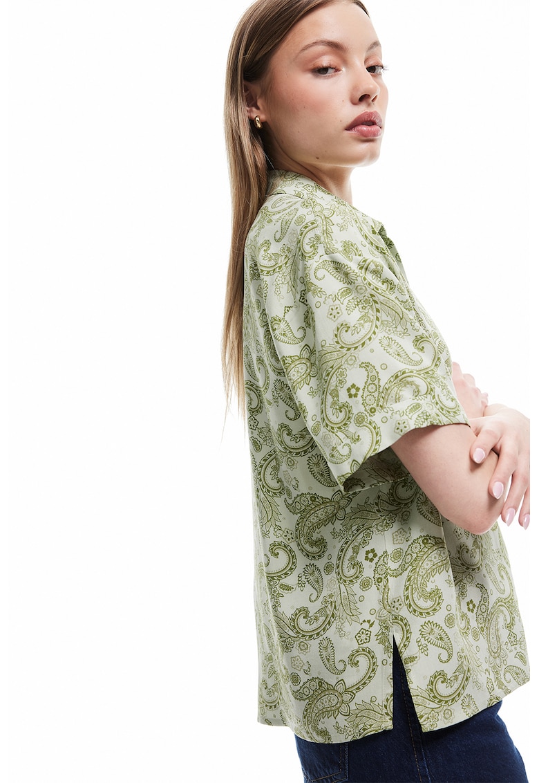 Camasa cu imprimeu paisley