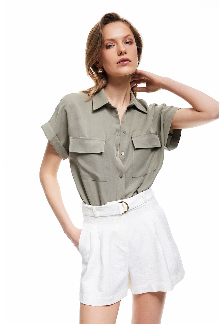 Camasa lejera din amestec de modal