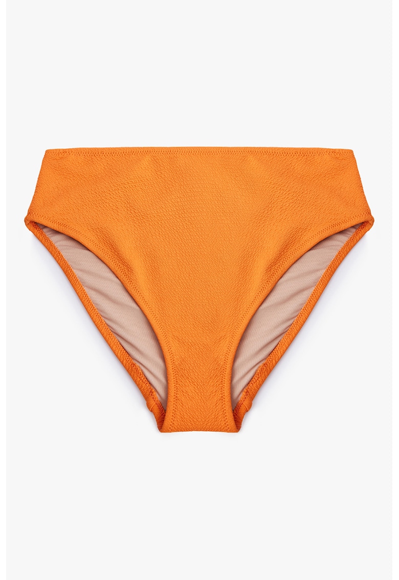 Slip hipster cu aspect texturat