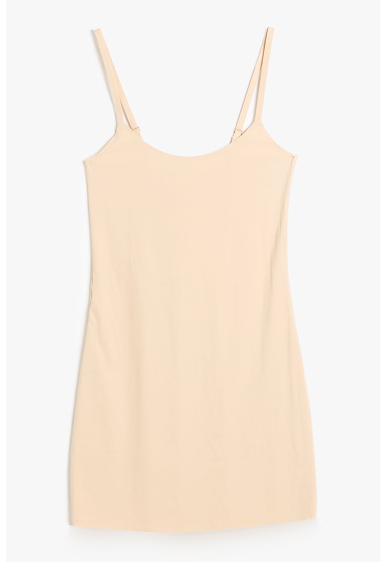 Camasa de noapte fara maneci cu bretele ajustabile